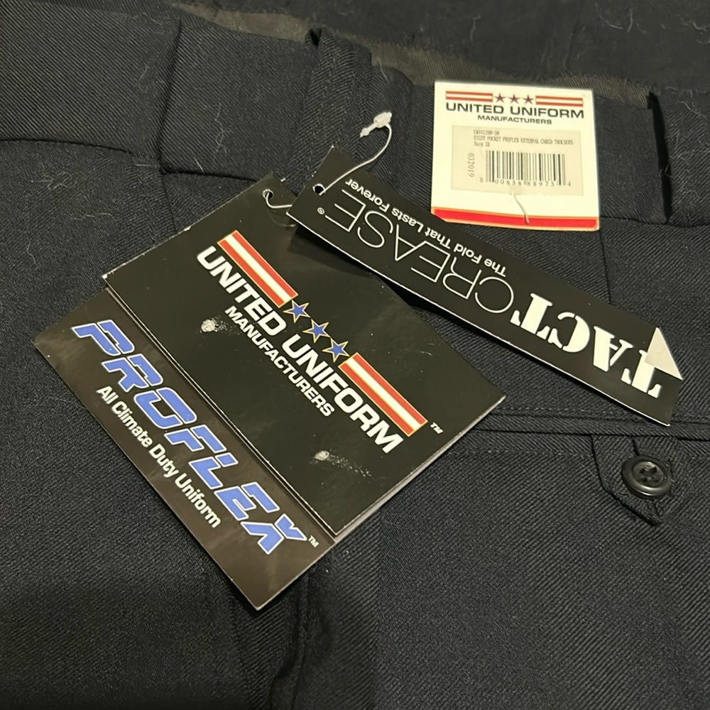 men’s uniform pants. Tactical pockets, etc
